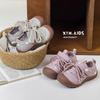 Весна 2026 Детская корейская мультяшная обувь с сеткой против пинков