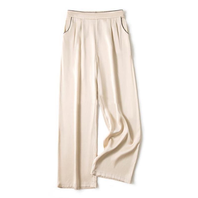 Женский топ из принтованного шелка, рукав три четверти, модный темперамент, трендовый бренд, тонкая рубашка из тутового шелка