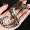 Мужской браслет Винтажный хип-хоп 3D браслет в виде змеи символизирует удачу, процветание, подарок на Новый год, день рождения, свадьбу, браслет