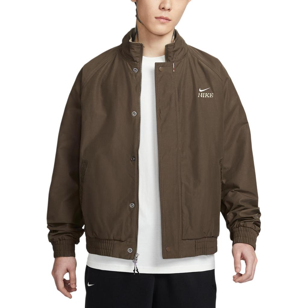 Nike Клубная куртка FW25 Год Лошади Ограниченный выпуск Свободный крой Воротник-стойка На молнии Флис Длинный рукав Мужская куртка IQ3705212