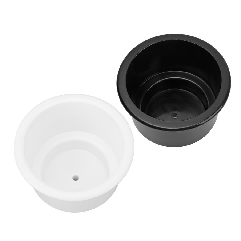 Drop in Cup Holder Cup Drink Holder with Drain Hole Easy to Clean Recessed Drink Holder for RV Yacht Truck