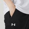 Under Armour Однотонные свободные дышащие прямые трикотажные спортивные брюки мужские низы черного цвета 23600701-001