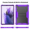 Anti-Slip Hybrid Case Universal For Galaxy Tab S8 S7 FE Plus 12.4 inch SM-X800 X806 T970 T975 T976 T730 T735 T736 Stand Cover