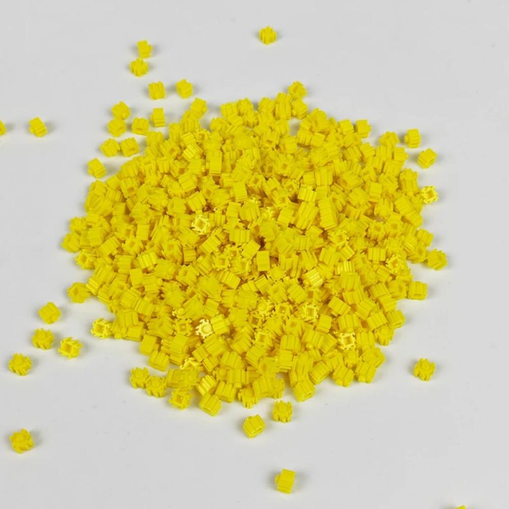 1000pcs 6*6mm Pixel Art Puzzle Micro Diamond Building Blocks DIY 3D Small Brick For Children's Toy Educational Kids