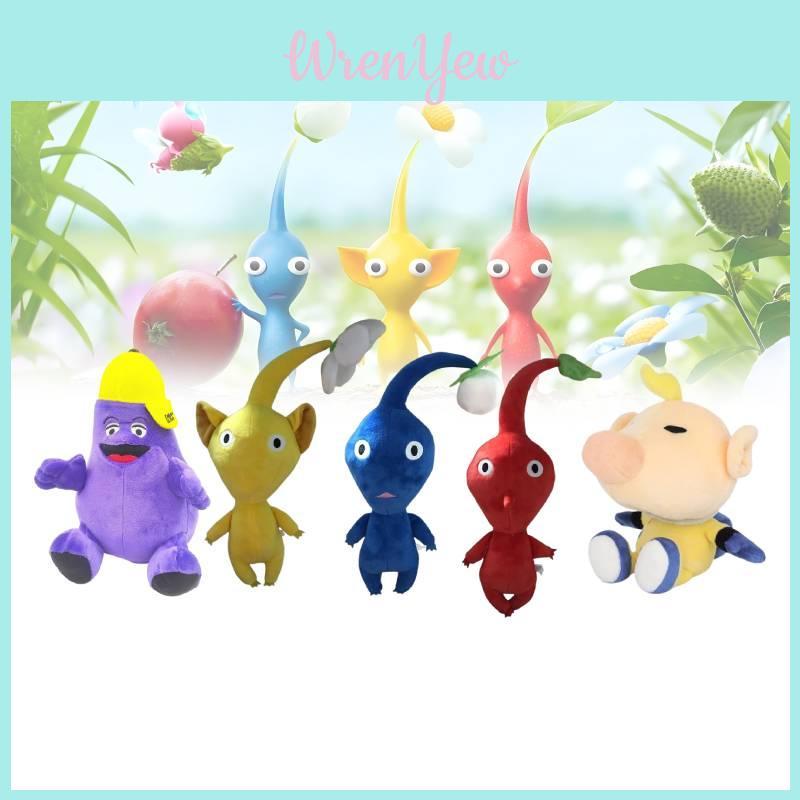 Charming Plush Ice Pikmin All Star Figure Perfect For Kids And Collectors