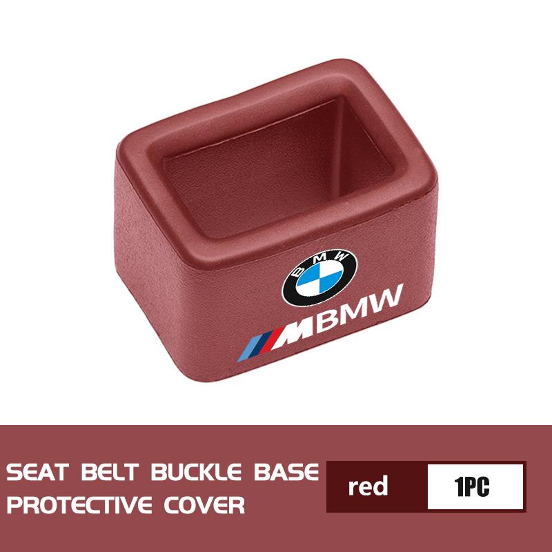 Car Seat Belt Base Cover Trim Seat Safety Buckle Socket Protective For BMW M Sport M2 M3 M4 M5 M6 E46 E90 E60 F10 F20 E87 X3 X6 AN8