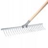 KADAX Алюминиевые грабли для сена, травы, листьев с рукояткой