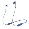 Audio Technica BL Wireless Earphones Bluetooth Deep Bass To Approximately 20 Hours of Continuous BL Blue ATH-CKS330XBT [SOLID BASS/Splashproof