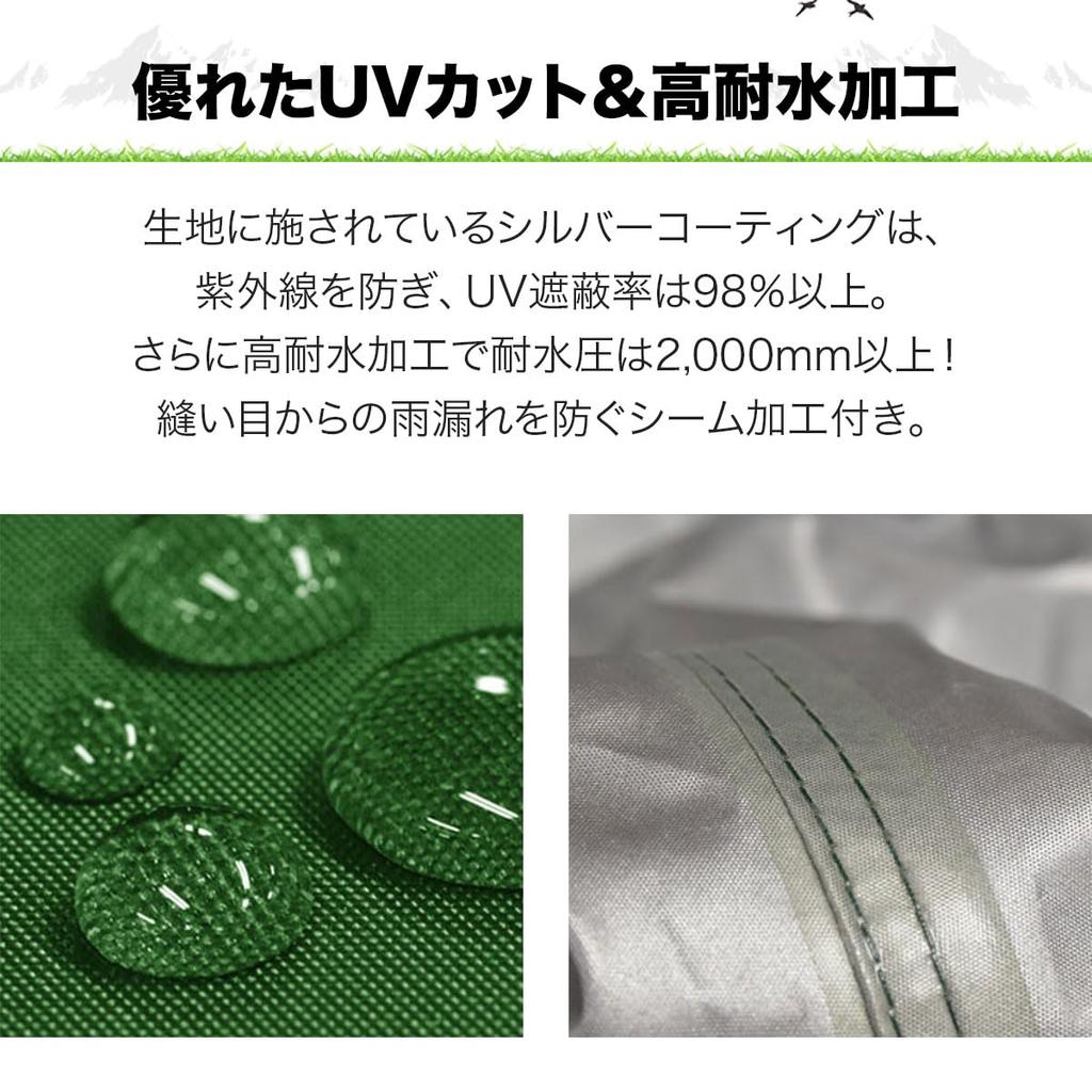 Продается дополнительная часть тента FIELDOOR Легко собирается Высокая водостойкость Серебряное покрытие Покрытие с защитой от ультрафиолета Кемпинг на открытом воздухе Барбекю 2,5x2,5 м