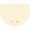 Minimalist PU Leather Pet Feeding Mat Waterproof Easy‑Wipe Non‑Slip Simple Cartoon Mat For Cat Dog Feeding Area