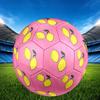 1pc Lemon Illustration Art Theme Soccer Ball Football, Size 5, Lightweight PVC, Outdoor Training Soccer Ball,Gift j61441
