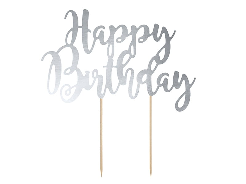 Happy Birthday Cake Topper