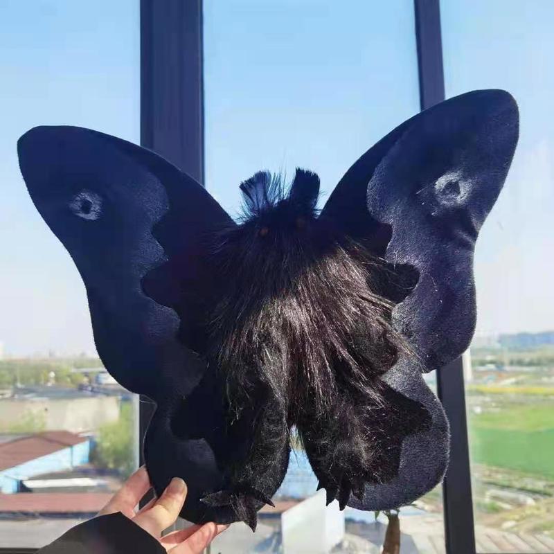 Мягкие игрушки, мультяшный готический человек-мотылек, украшение для дома, мягкая плюшевая кукла для вечеринки на Хэллоуин, реквизит для косплея, аксессуары