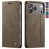CaseMe Кожаный чехол-кошелек с откидной крышкой для iPhone 17 Pro Max Air 17E 16 15 Plus 14 13 12 11 X XS XR SE 2022 8 7 Ударопрочный кошелек с карманом для карт