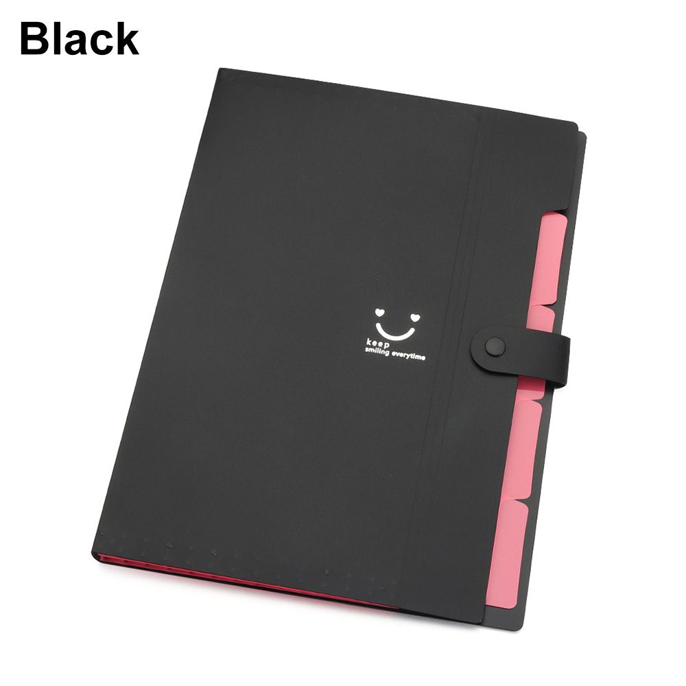 Large Capacity File Classify Document Holder Data Book A4 File Bag Portfolio Bill Folder Holder