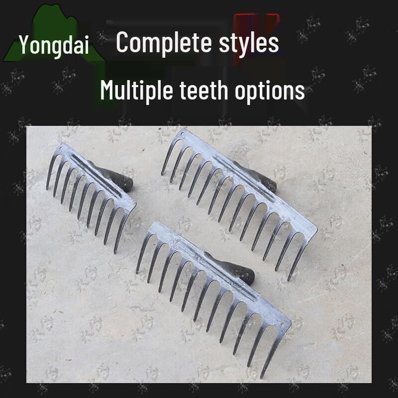 Yongdai Garden Rake with Wood Handle
