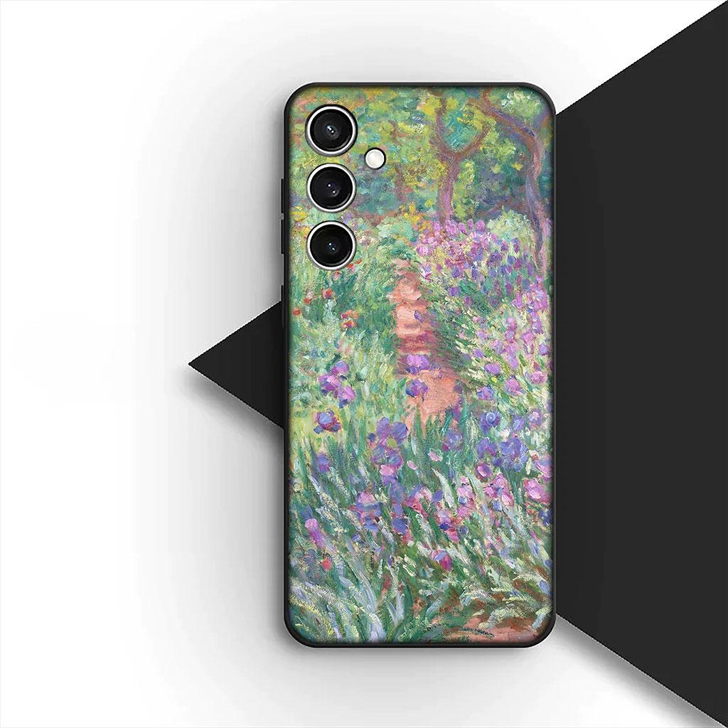 Phone Cover for Motorola Moto Edge 70 60 Fusion NEO Pro G Stylus G56 G96 G04 G05 20 Case Claude Monet Impressionism Painter