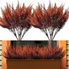 Artificial Persian Autumnal Ferns Put A Bundle of Simulated Plants Into Outdoor Shrubs for Home Decor