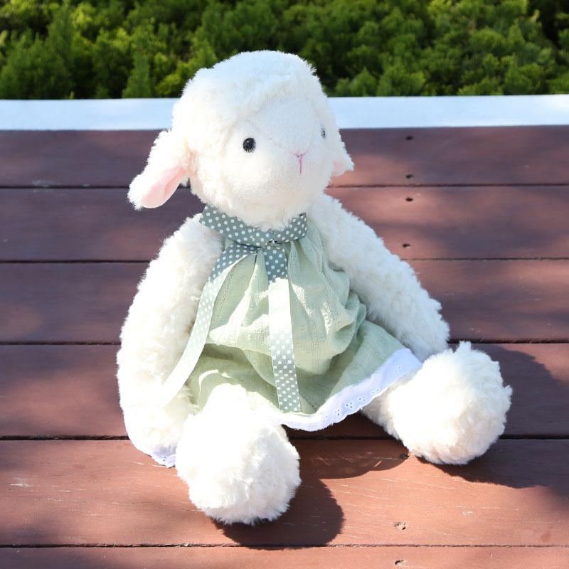 Saite Dudu Milk Fu Hugging Sheep Plush Toy Soft Sheep Doll Children's Sleeping Doll Cloth Doll Polyester PP Cotton Accessories