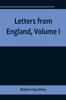 The Letters from England, Volume I Book