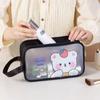 Cute Cartoon PVC Cosmetic Bag Ins Storage Bags Handbag Wash Pouch  Girl
