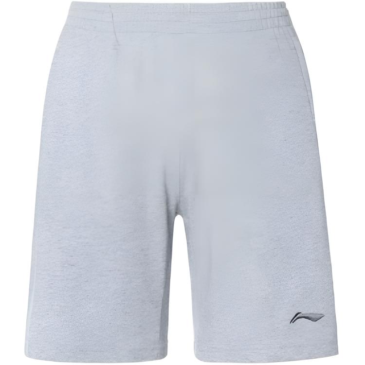 Повседневные шорты Li Ning мужские светло-серые умеренные YKYV067-1