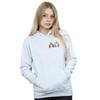 Disney Womens/Ladies Chip N Dale Backside Breast Print Hoodie
