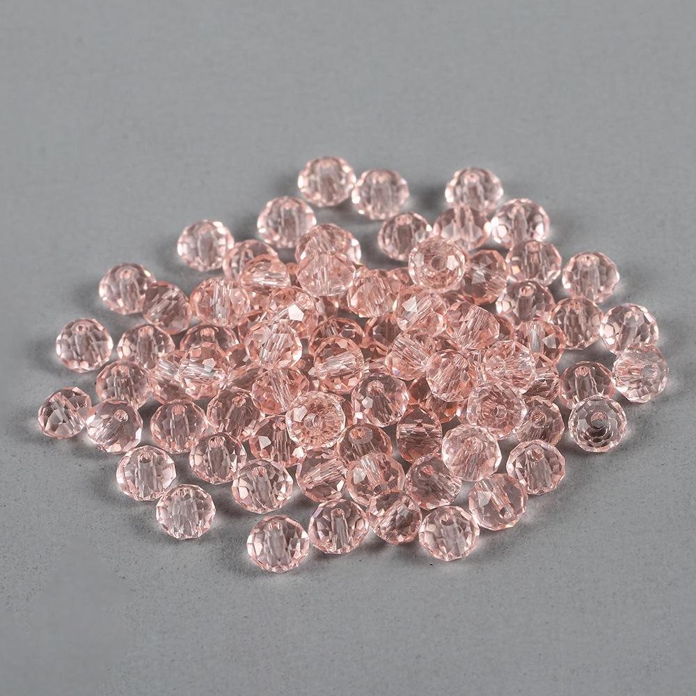 Набор для самостоятельного изготовления ювелирных изделий: Прозрачные стеклянные бусины 3-8 мм, рис, бриллианты, огранка кристаллов, в форме фонарика, разделительные бусины - идеально подходят для изготовления аксессуаров