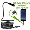 Type-c Android USB Endoscope Camera 7.0mm Hard Cable PC Android Phone Endoscope Pipe Type C Endoscope Inspection Mini Camera