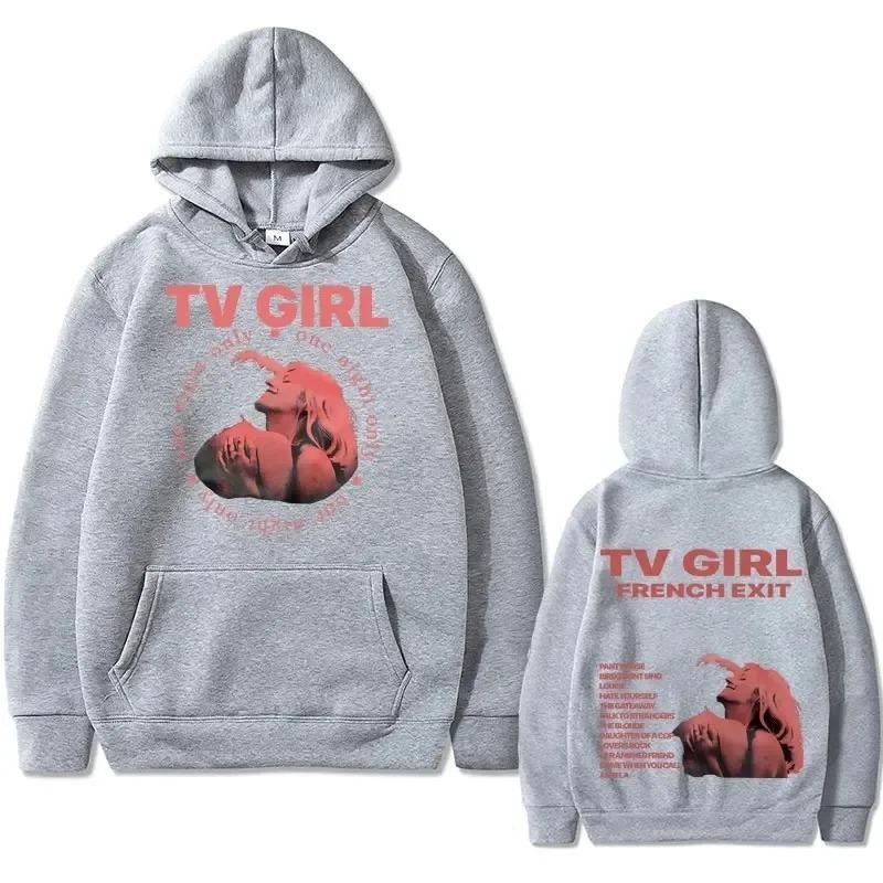 Модная мужская толстовка TV Girl 3D-принт толстовки весна и осень повседневная мужская толстовка женский оверсайз топ одежда