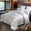 Beijiamei Jacquard Tussah Silk Blend All-Season Quilt