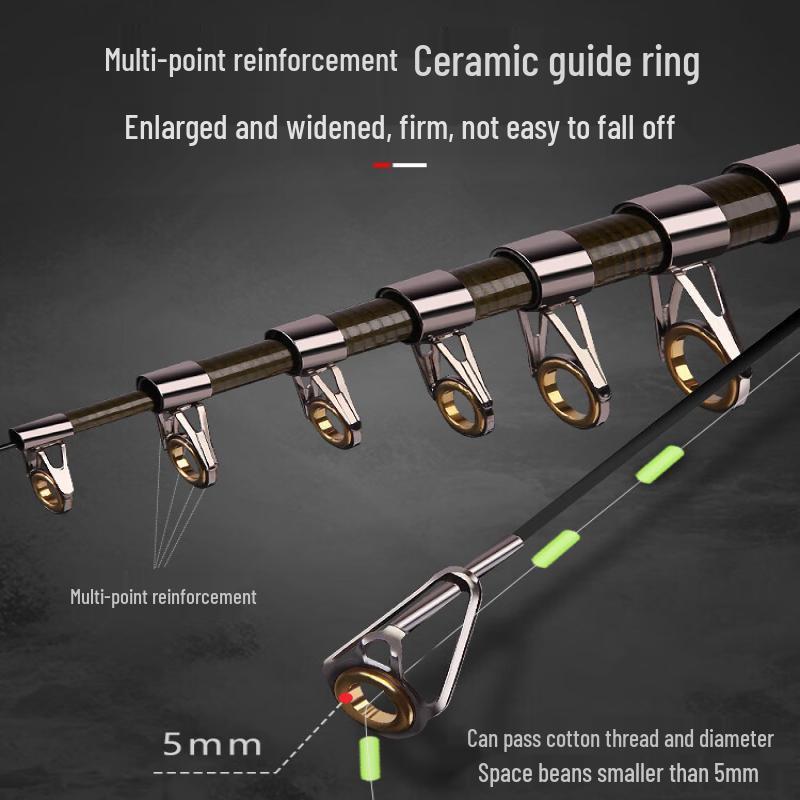 ZOCO Mini Portable Telescopic Fishing Rod