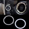 Cover Car Start Decorative Circle Start Stop Engine Decorative  Ring Switch Button Decor