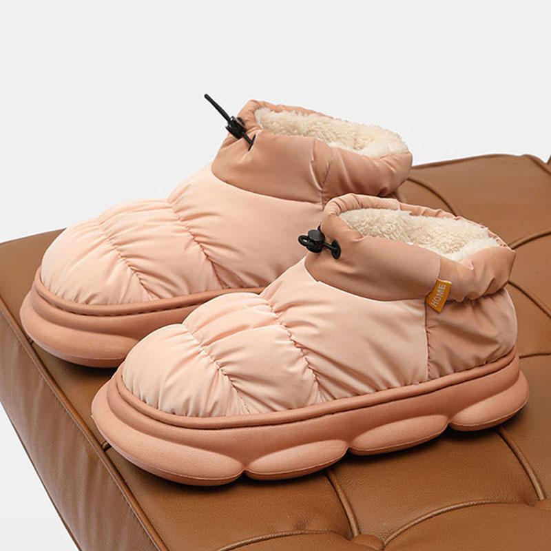 Зимняя обувь для женщин 2024 года, теплые пушистые меховые зимние сапоги, водонепроницаемые, высокие, легкие, на платформе, ботильоны Botas Mujer