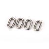Multiple Sizes Fishing Swivel Rings Stainless Steel Lure Connecting Ring  Carp Fishing