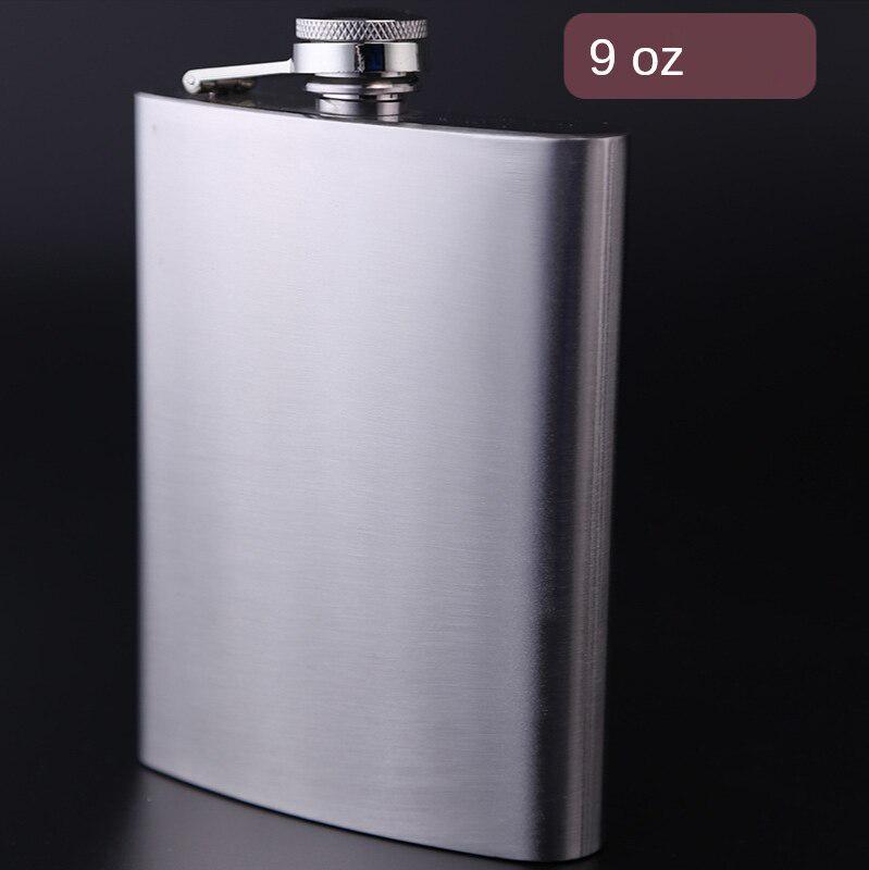 Утолщенная фляга из нержавеющей стали 304 Наслаждайтесь в любое время Портативная фляга Маленький мини-бар Маст-хэв Алкоголь Подарки для шаферов