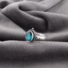 Apatite Handmade Silver Jewelry, 925 Sterling Silver Ring, Handmade Beautiful Gemstone Jewelry, Apatite Ring For Her