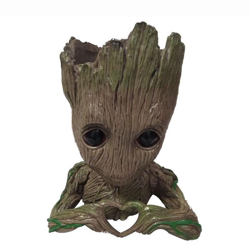 Guardians Of The Galaxy Groot Flowerpot Pen Pot Pencil Vase Tree Man Gift Figure