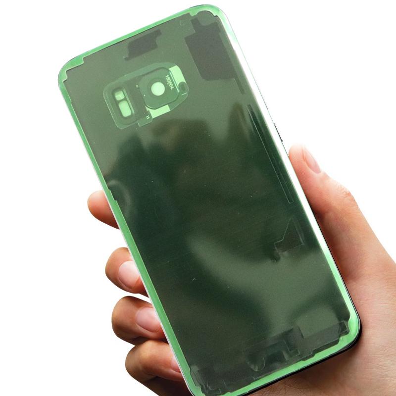 Новая задняя часть для Samsung Galaxy S7 G930, запасные части для задней двери, стеклянный корпус батареи с камерой