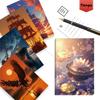 32pcs, High-definition Ocean Landscape Postcards, Greeting Cards, DIY Postcards, Decorations, Collectible and Giftable