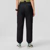 SAUCONY Удобные повседневные свободные тканые брюки-карго с логотипом и буквенным принтом, женские брюки черного цвета SC1249120A-BK01