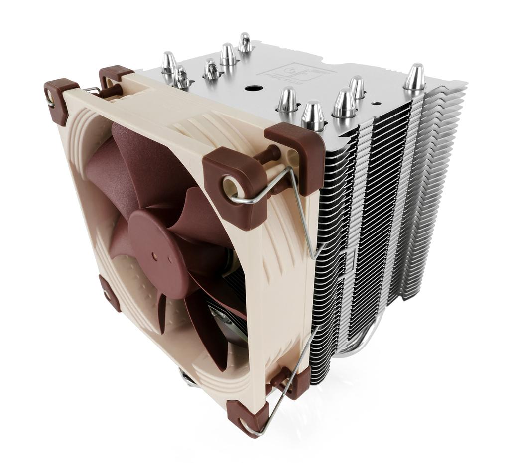 Noctua Premium CPU Cooler with 92mm Fan NH-U9S, NF-A9 (Brown)