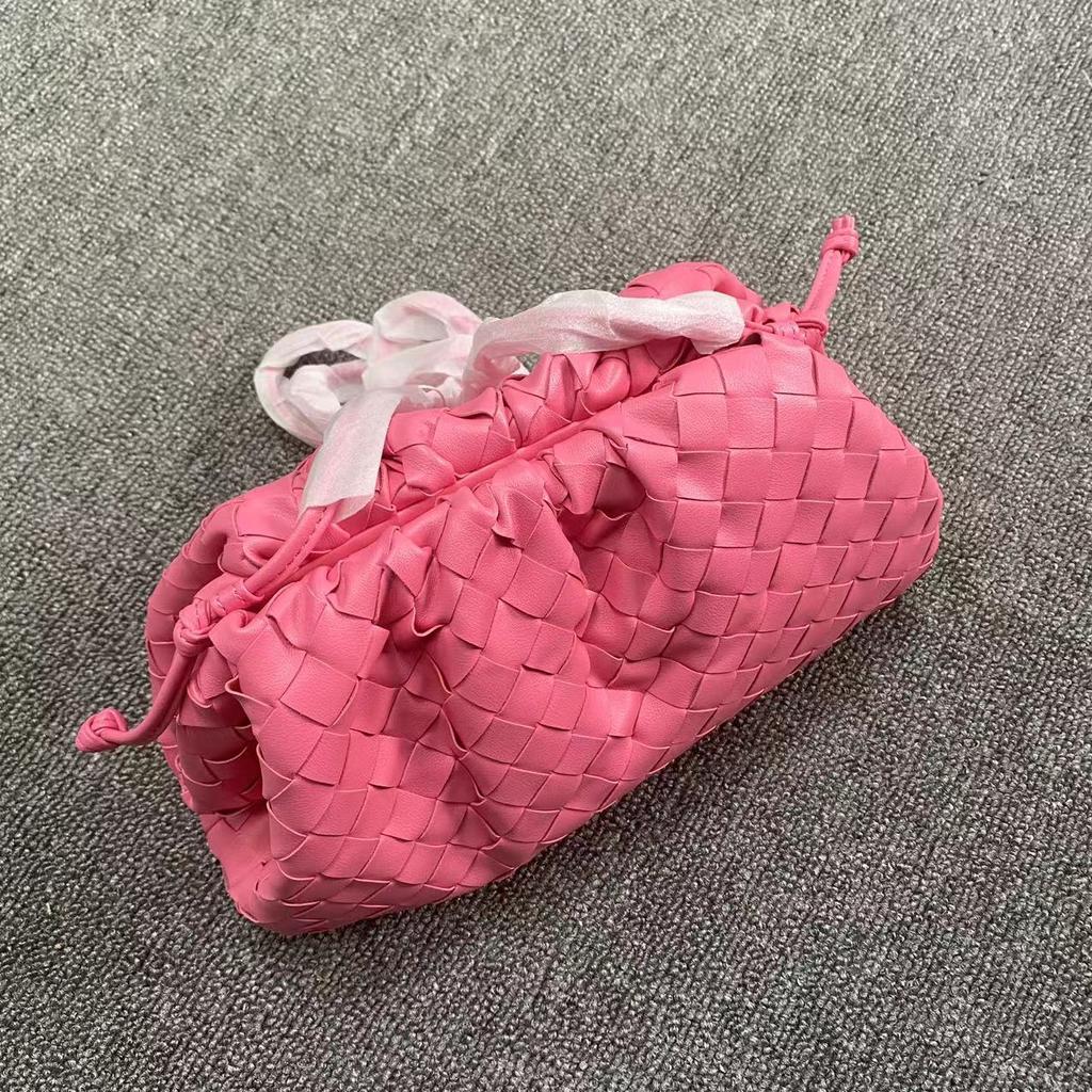 Женская новая плиссированная сумка-пельмень из натуральной кожи, сумка-облако из коровьей кожи, плетеная сумка через плечо, сумка через плечо Ashi Ge в том же стиле