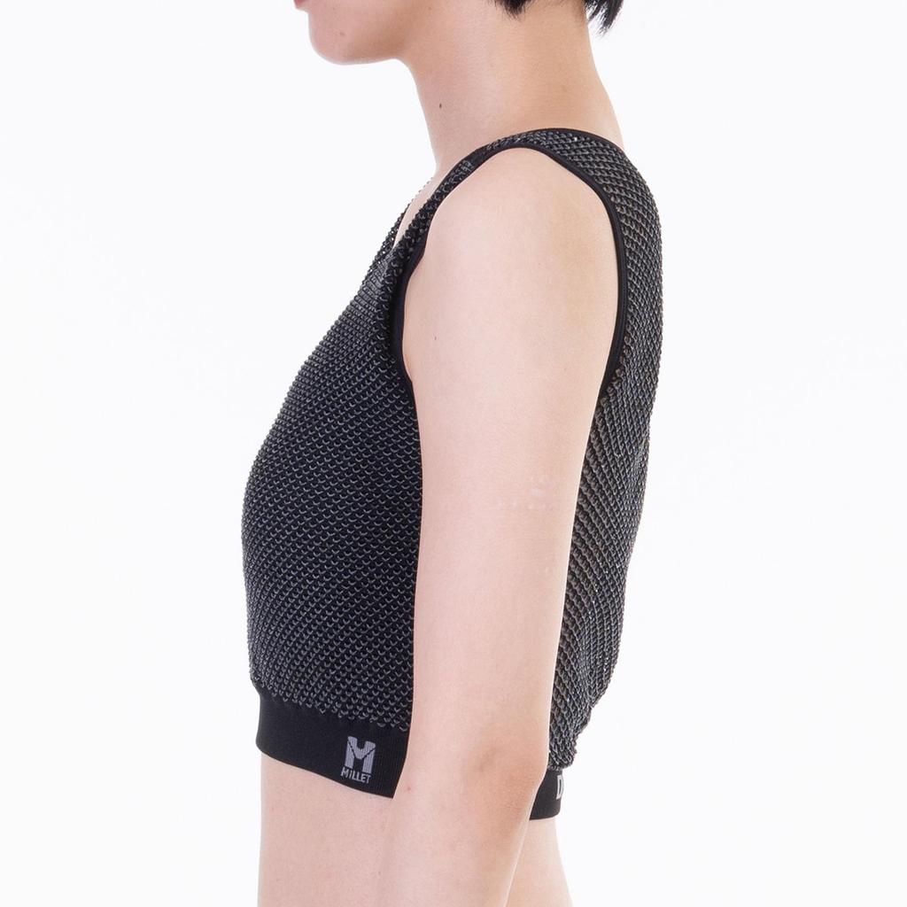 Millet Drynamic Mesh Size Походное нижнее белье Женский бюстгальтер, MIV02104, Черный-Noir (Новый логотип), М,