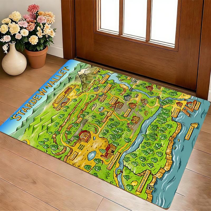 Stardew Valley Living Room Nonslip Area Rug Soft Carpet For Bedroom Game Playroom Sofa Office Home Decor Doormat Christmas Gift C9261983