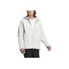 Adidas Wuji Series FW24 Water-Resistant Woven Casual Hooded Jacket Men Jacket Talc JI8713