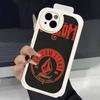Известный чехол для телефона V-VOLCOMs с изображением скейтборда для iPhone 11 12 13 14 15 16 Pro Max Mini Plus, мягкий кожаный чехол