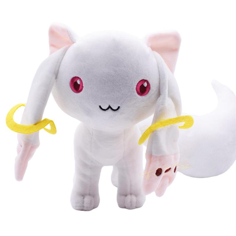 Puella Magi Madoka Magica Кьюпи Плюшевая кукла Белый кот Лиса Лунный кот Кукла Игрушка