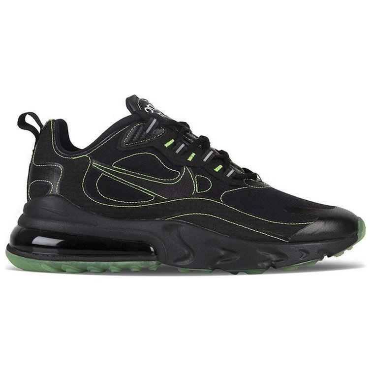 Nike Air Max 270 React Черный Электрический Зеленый CQ6549-001