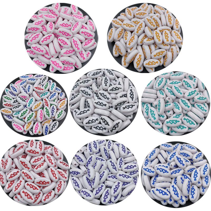 10 шт. эллиптические плоские бусины-разделители с алфавитом «сделай сам» для изготовления ювелирных изделий, ожерелья, браслета